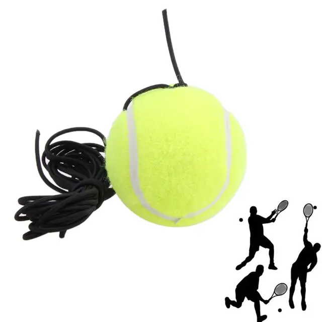 Racquet Sports Portable Tennis Trainer Replacement Tennis Ball with