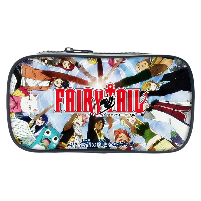 Fairy Tail ручка сумка для учеников, мальчиков и девочек модные милые карандаш высокого качества для подростков держатель для карандашей