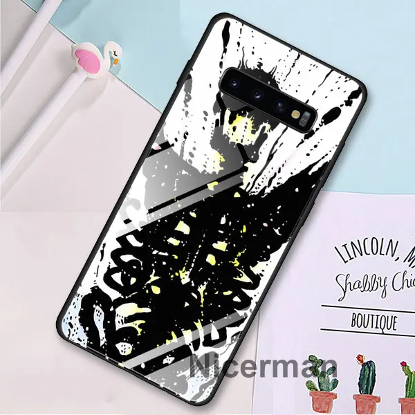 11 Мрачный смерть с косой смерти молитва закаленное Стекло Чехлы для samsung Galaxy S10 S8 S9 плюс S10e Note 9 10 плюс A50 A30 чехол Coque - Цвет: 11