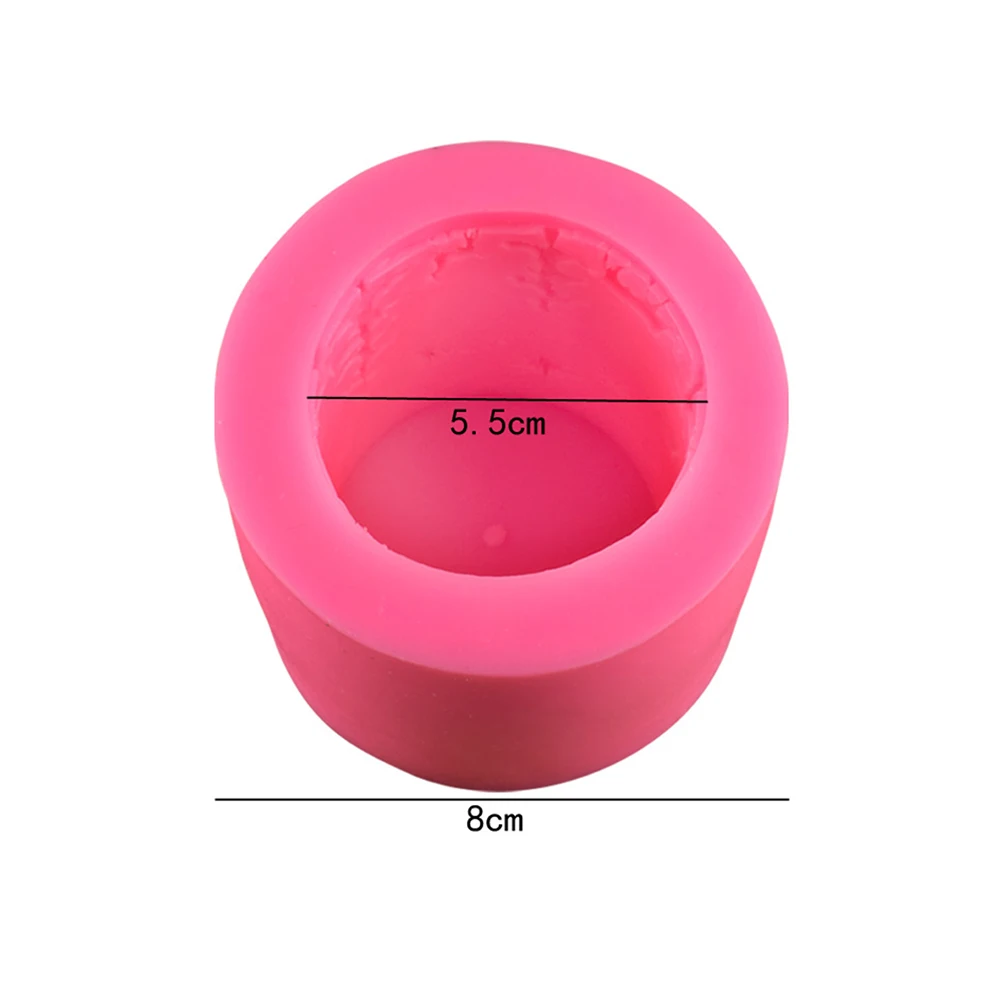 New Year Christmas 3D Silicone Candle Mold Handmade Molds Fondant Cake Decorating Tools Chocolate Pastry Cake Baking Molds