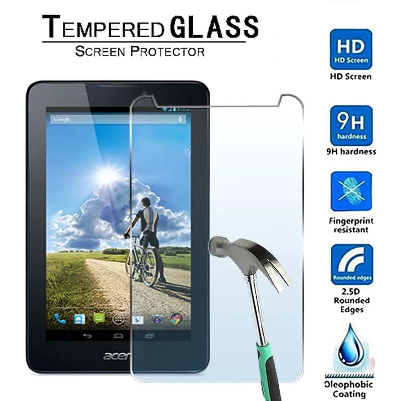 Tempered Glass Screen Protector Cover For Various 7" 8" Acer Iconia Tablet 