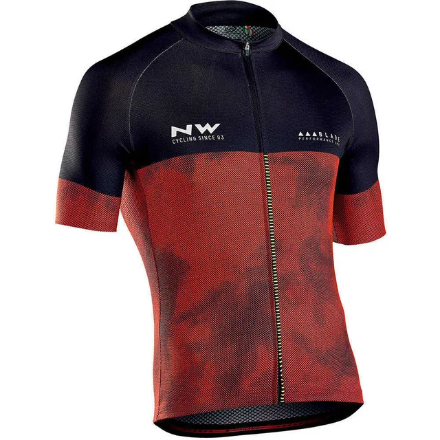 Northwave Мужская футболка для велоспорта, летняя одежда с коротким рукавом для горного велосипеда, одежда для велоспорта, одежда для велоспорта - Цвет: 15