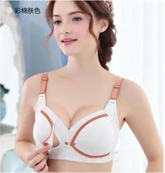 

New Women Nursing Vest Soft Cotton Pregnant Maternity Nursing Bra Fitness Underwear Breastfeeding Feeding Bra