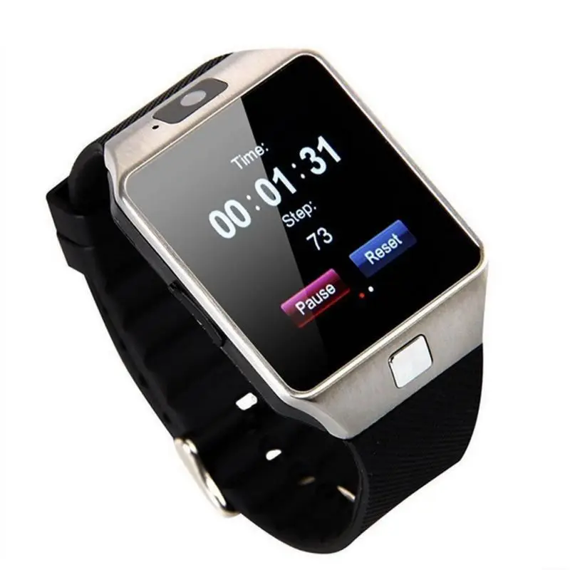День Святого Валентина DZ09 Bluetooth Смарт часы Простой стильный водонепроницаемый смарт часы Поддержка GSM SIM TF карты телефонный звонок Smartwatch