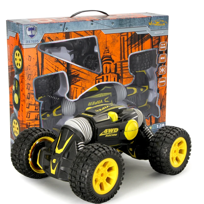 PXtoys 9903 1:10 2,4G 4WD один ключ деформации трюк ру автомобиль электрический скрученный флип Внедорожный гоночный автомобиль радиоуправляемые игрушки