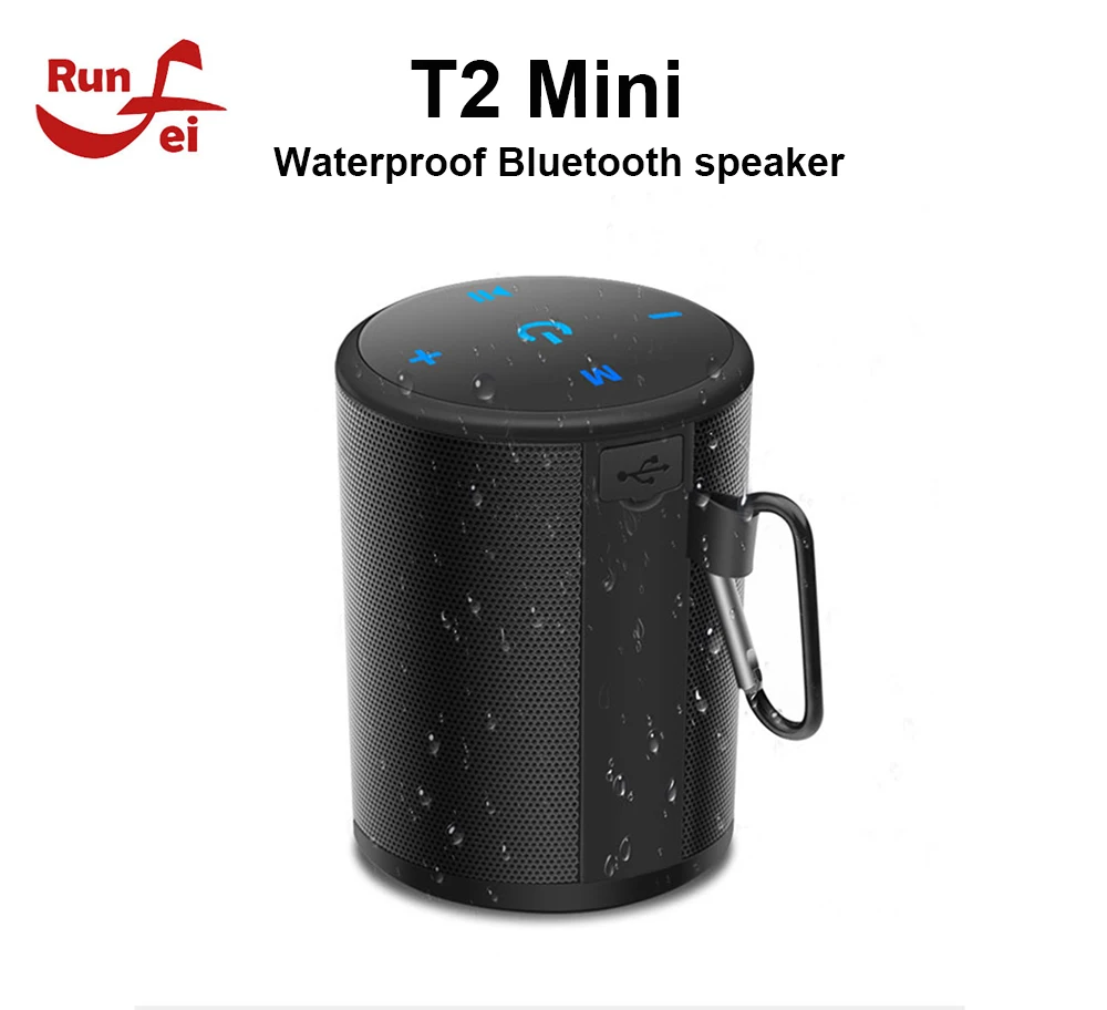 T2 Mini Wireless Bluetooth Speaker Portable Outdoor Bluetooth Speaker