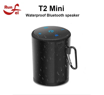 

T2 Mini Wireless Bluetooth Speaker Portable Outdoor Bluetooth Speaker Wireless Subwoofer Waterproof Powerful Bass MP3 Player