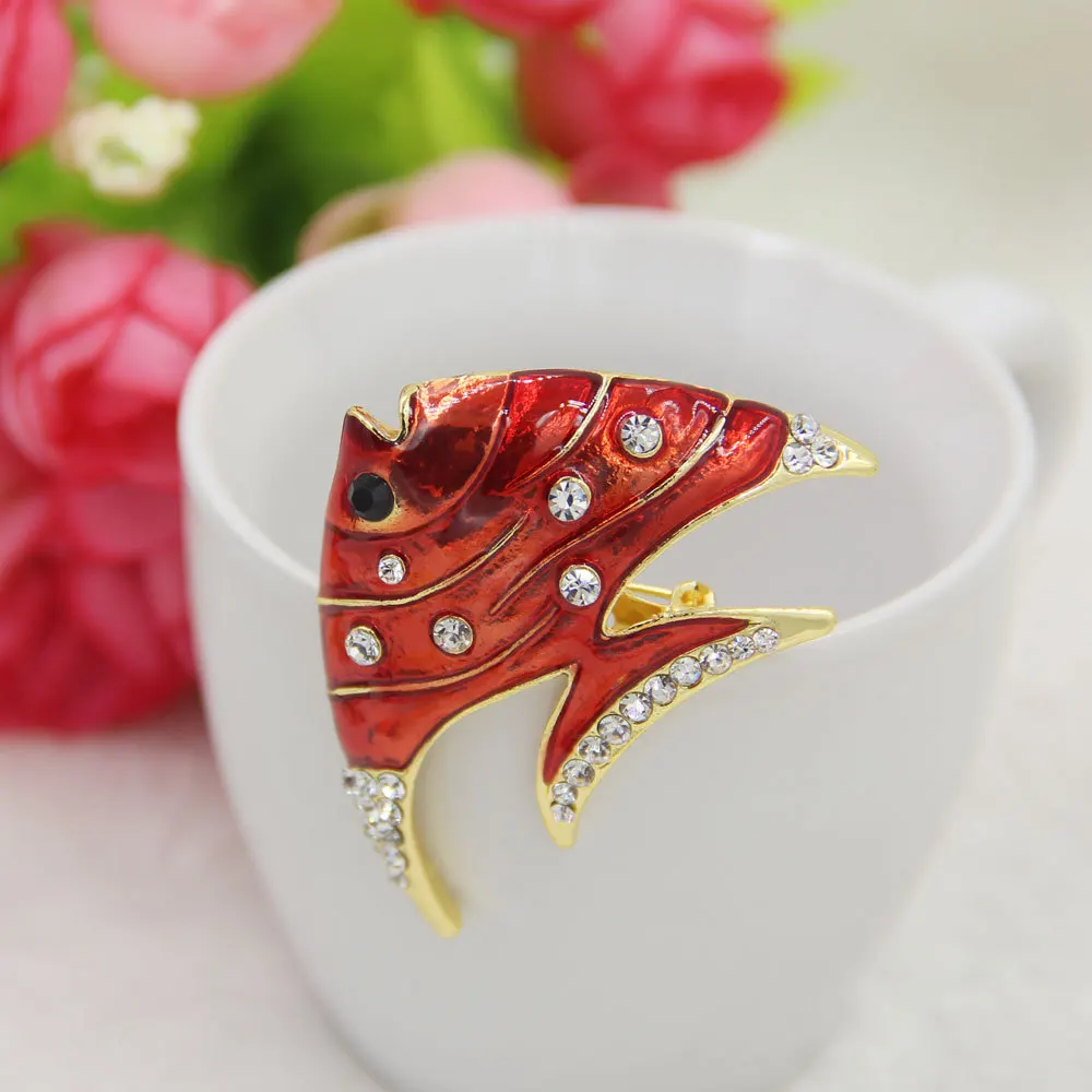 Cute Pins Enamel Pin Lovely Brooches Mujer Safety Metal Rhinestone for Women Gril Child Epaulette Bijou Spille Da Donna | Украшения и