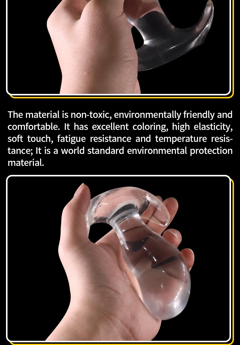 Huge Wearable Anal Plug Sex Toys Large Butt Plug Prostate Massage G-Spot Stimulation Anal Dilator For Women Men Adult 18+