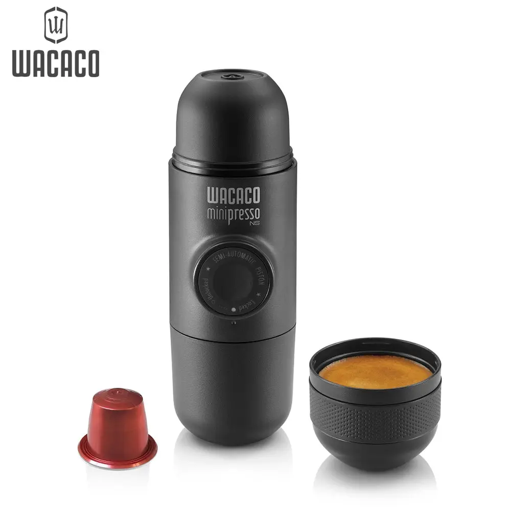  Capsule Coffee Machine Wacaco WCCMPC Manual Minipresso NS Plastic Kitchen for making ground coffee  - 4000445353536
