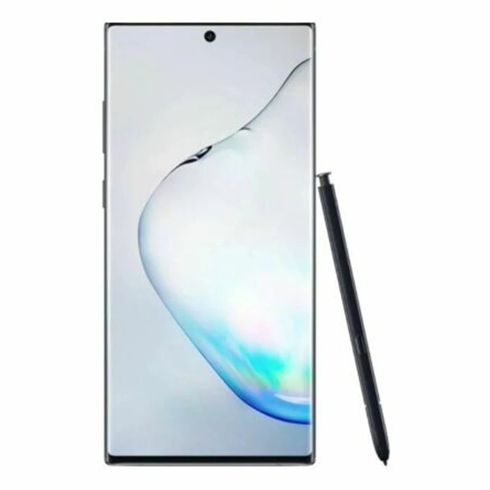 Samsung Galaxy Note 10 Plus Note10+ Duos N975FD Dual Sim Global Version 12GB 256GB 6.8" Exynos 4G LTE Original Cell Phone backmarket phones