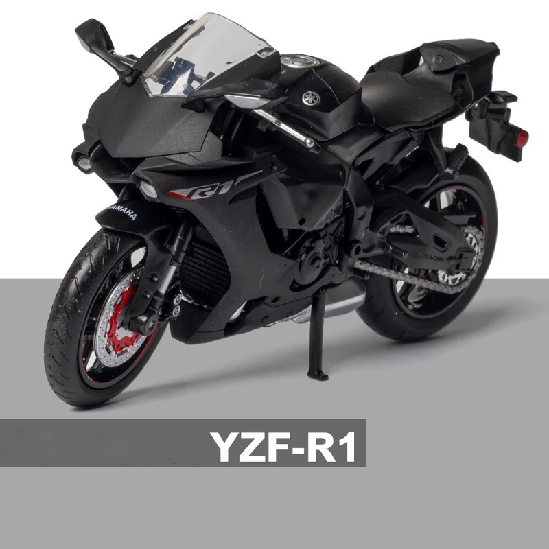 Yzf Yamaha R1|yamaha Yzf-r1 Diecast Motorcycle Model - 1/12