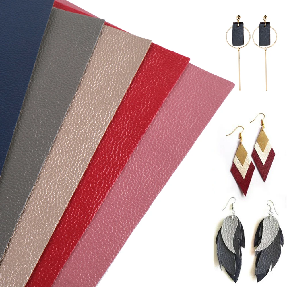 

david angie 20*34cm Plain Faux Synthetic Leather Sheet Patchwork For Hair Bow Bag Wallet Phone Cover DIY Leathercrafts,1Yc7466