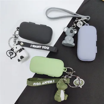 

New Cute Silicone Case for QCY T5 Wireless Bluetooth Headset Portable Protective Cover with Hook for QCY T5S