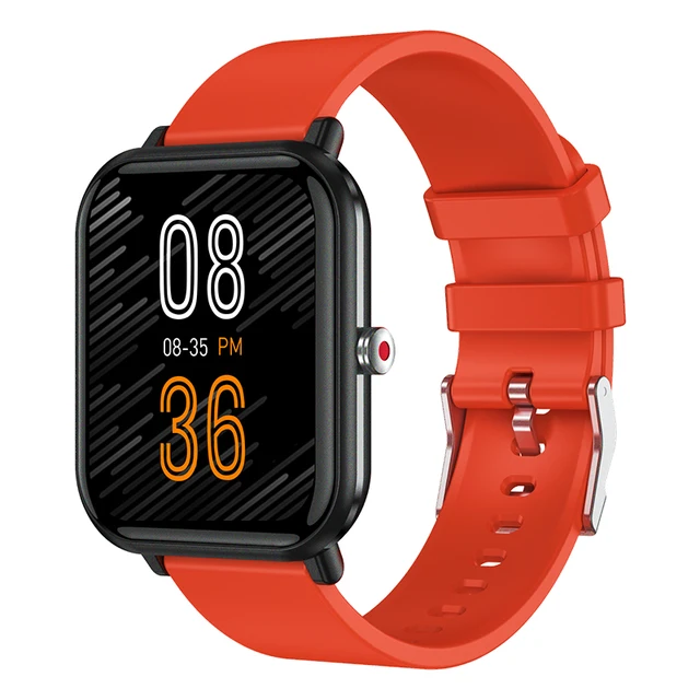 LIGE 2022 New Custom Watch Face Sport Smart Watch Men IP68 Waterproof Heart Rate Blood pressure Women Smartwatch For Android IOS orange