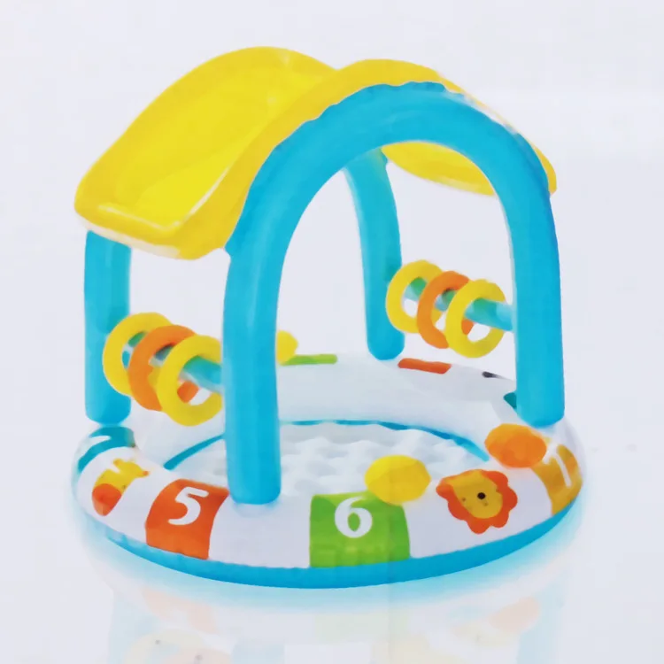 

Genuine Product INTEX Children Swimming Pool with Numbers Infant College Style Paddling Pool Oceans Ball Pool Sand Pool Inflatab