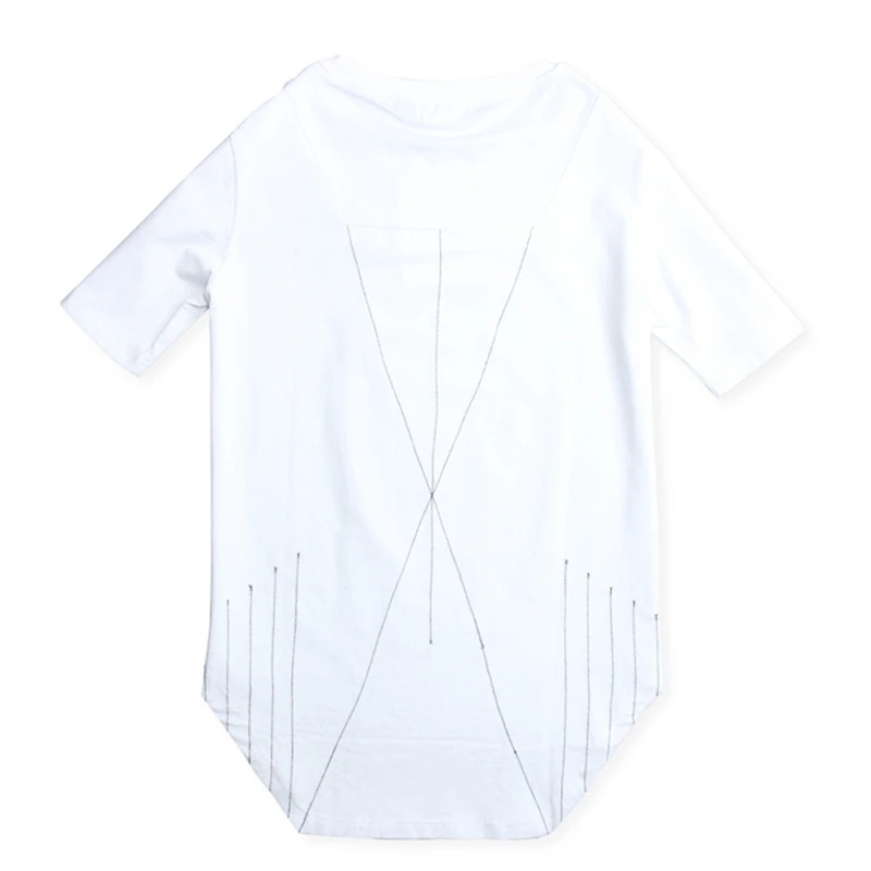 The 2016 summer irregular thin line loose Round collar short sleeve T-shirt tide male t-shirts t-shirts unlined upper garment The 2016 summer irregular thin line loose Round collar short sleeve T-shirt tide male t-shirts t-shirts unlined upper garment