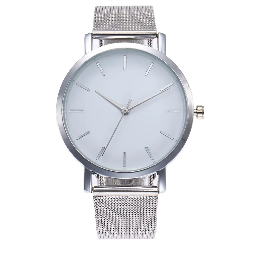 

ZA13-W Korean Casual Watch Women Waterproof Luxury Watches Date Quartz Clock Alloy Mesh Belt Watches For Ladies