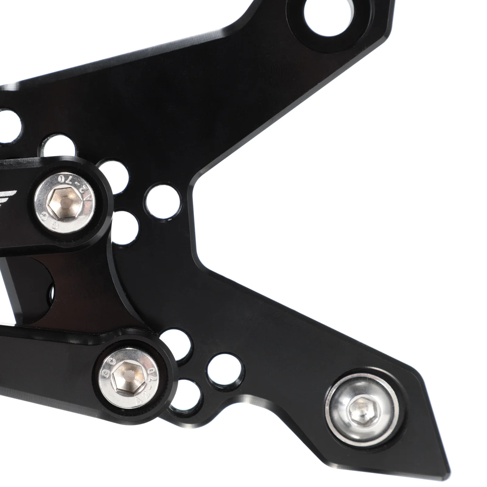 Для KAWASAKI Z750 2007-2013 Z1000 2007-2009 мотоциклетные подножки CNC регулируемые наездники задние наборы Rearset подставка для ног D40
