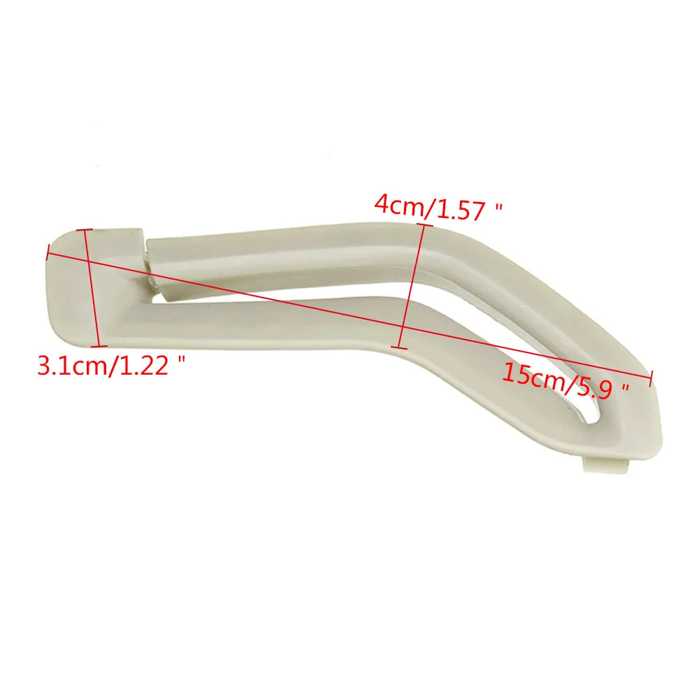 1Pcs Front Left Or Right Seat Belt Selector Trim Cover Beige 39885875 39885877 For Volvo XC90 2003-2014 V70 2001-2005 S60 S80 seat belt covers,car seat belt accessory