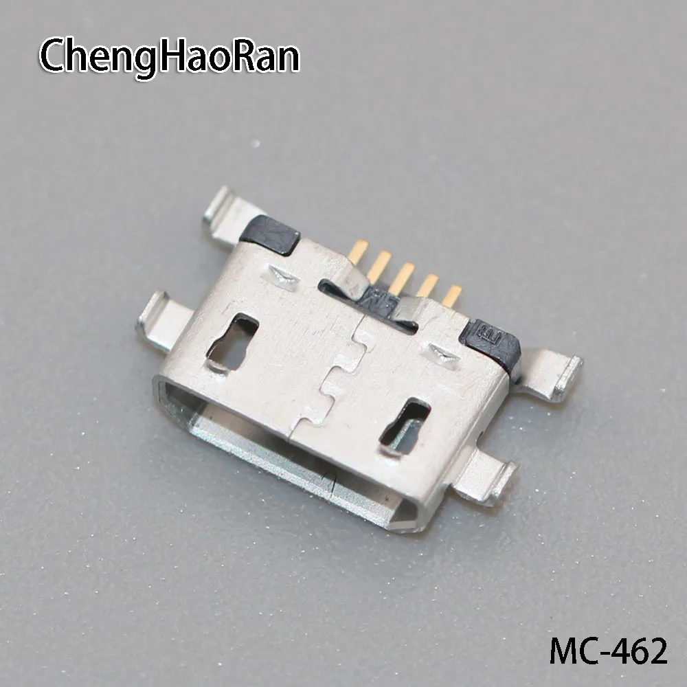 ChengHaoRan 100 шт./лот для Redmi 6 6pro 6A S2/NOTE 5A разъем Micro USB порт зарядки Мобильный usb интерфейс передачи данных ремонт