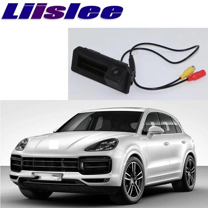 

LiandLee Car Trunk Handle Rear View Reversing Parking Camera For Cayenne PO536 2018 2019 2020