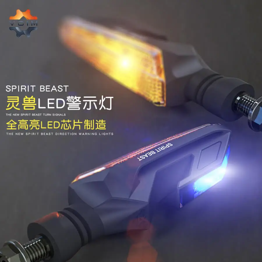 

VOIM Motorcycle Light Decoration Super Bright Waterproof Warning Light Universal Led Steering Light Motorcycle Decorative Light
