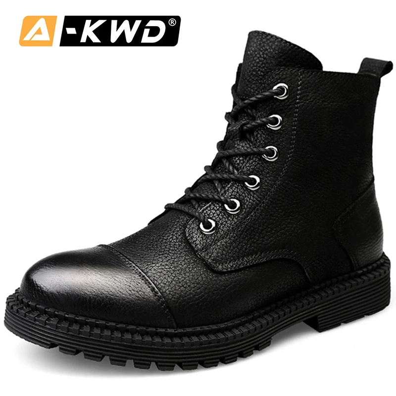 fashionable mens waterproof boots