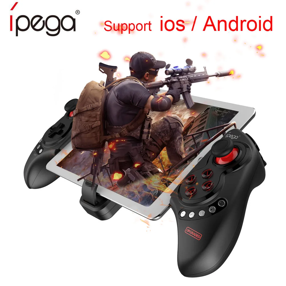 

iPEGA PG-9023S PG9023S Bluetooth Gamepad Stretchable Controller Game Handle PUBG Supporting iOS Android smartphone pc