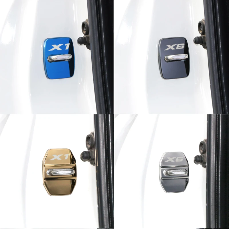 4 шт./компл. стайлинга автомобилей чехлы для BMW X1 X2 X3 X4 X5 X6 X7 для обеспечения защиты изделия украшения автомобильные аксессуары Стикеры