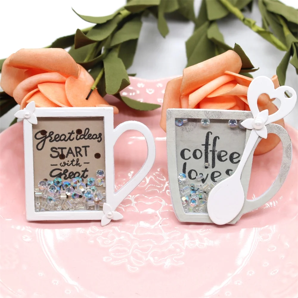 Coffee Transparent Clear Silicone Stamp For Scrapbooking/Card Making/Kids Craft Fun Decoration KSCRAFT clear stamps clear rubber stamps