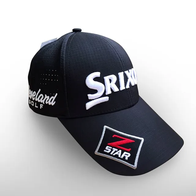 Golf Hat Men's Cap Classic Mesh Back Breathable Sport Cap  Z-Star Sun Protection Adjustable Baseball Cap black