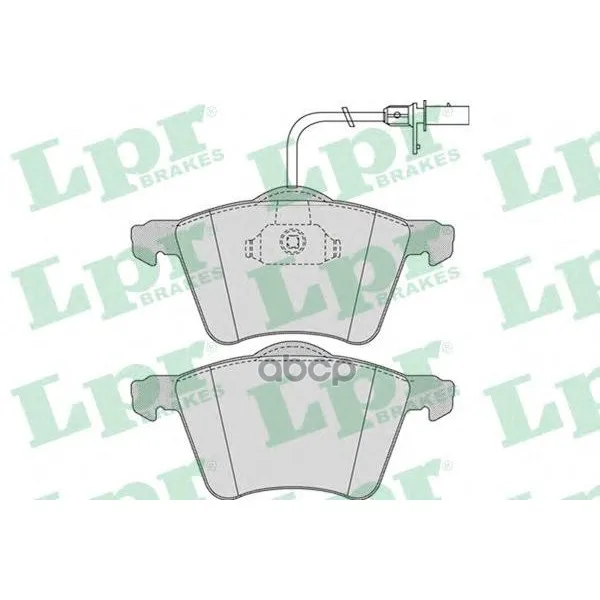 Колодки Тормозные Ford Galaxy/Volkswagen Sharan 95- Передние Lpr 05p982 Lpr арт. 05P982
