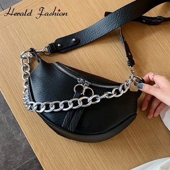 

Women Chain bag Shoulder Messenger Bag Fashion Quality PU Leather Crossbody Bags For Women Lady Travel Handbags and Purses