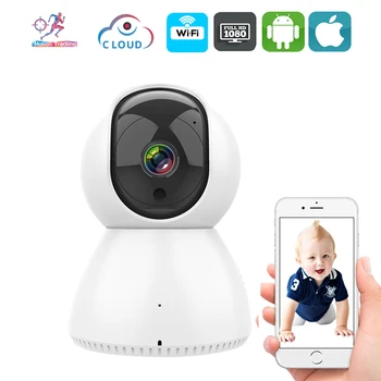 

1080P IP Camera 2MP Camera Pet Camera Security Camera WiFi Wireless CCTV Camera Surveillance IR Night Vision P2P Baby Monitor
