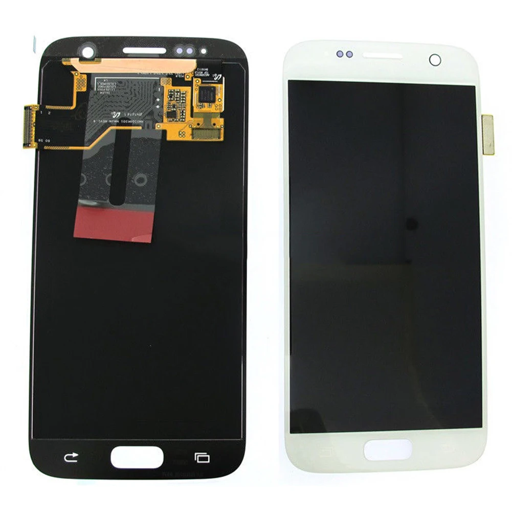 Запчасти для сборки ЖК-сенсорный экран дигитайзер для samsung Galaxy S7 SM-G930 G930F