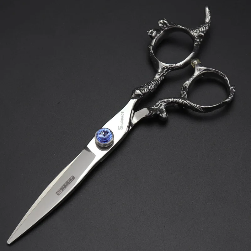 Cutting scissors 6 дюймов филировочные ножницы набор Парикмахерские ножницы Профессиональные Парикмахерские ножницы парикмахерское оборудование инструмент для стрижки волос - Цвет: Cutting scissors