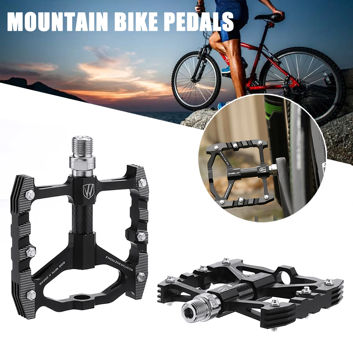 city bike pedals
