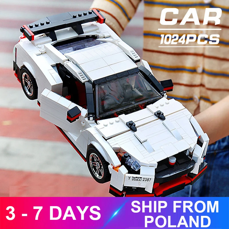 Пресс форма для King 13104 Творческий идея серии Nismo Nissan GTR R35 совместимый дизайн Moc 20518