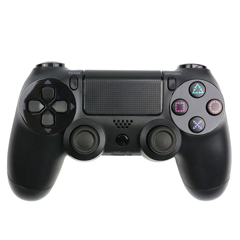 Беспроводной контроллер для PS4 консоли Bluetooth DualShock 4 геймпады подходят для playstation 4 джойстик для Mando PS4 - Цвет: Black