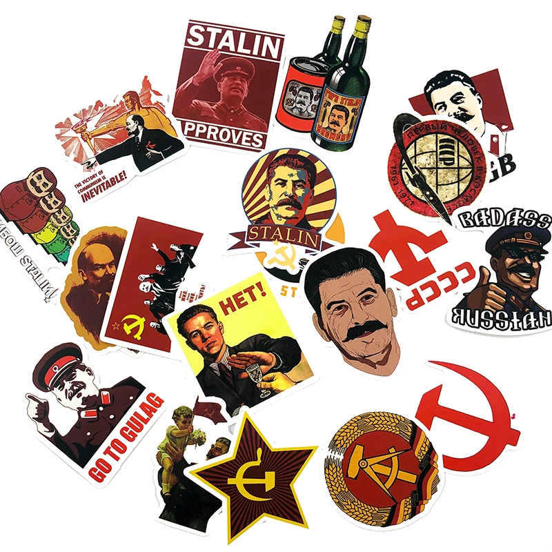 50 шт. Сталин наклейка в стиле граффити Скрапбукинг для скейтбординга мотоцикл сумка для компьютера игрушечная гитара игрушка