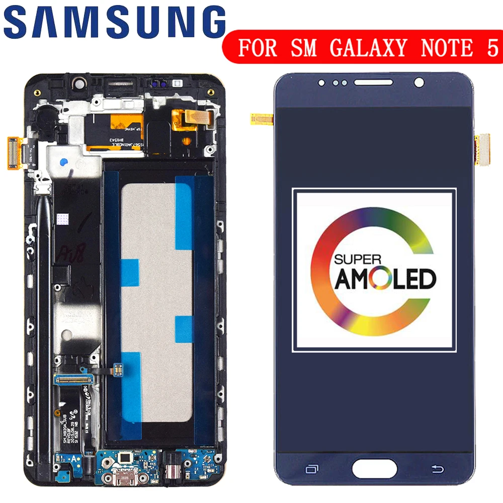 New OLED Display For Samsung Galaxy Note 5 LCD