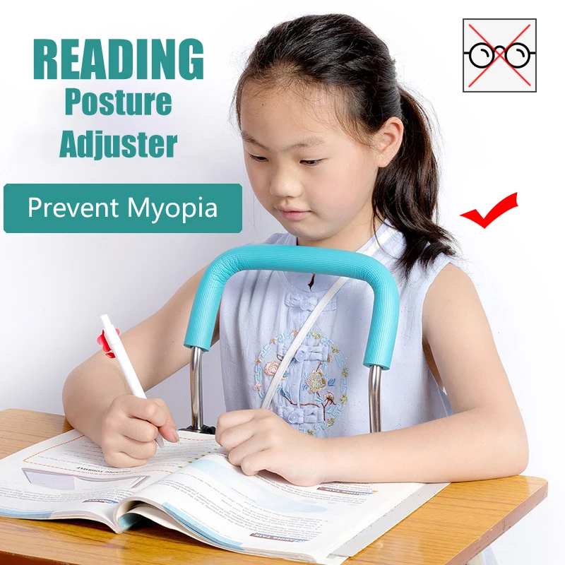 Sitting Posture Corrector Children Correct Writing Posture Prevent Myopia Eyesight Protector Book Holder Stand For Reading Gift afbeelding
