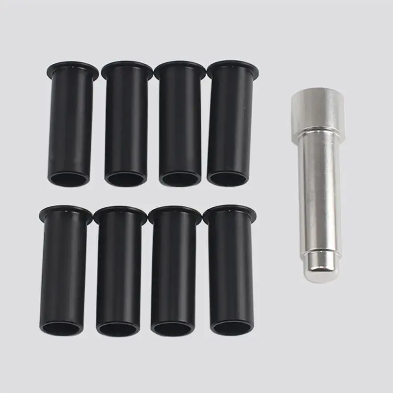4 шт./8 шт. дверная петля втулка Pin вкладыши Delrin подходит для Jeep Wrangler JKU 07-18 4 двери Kentrol