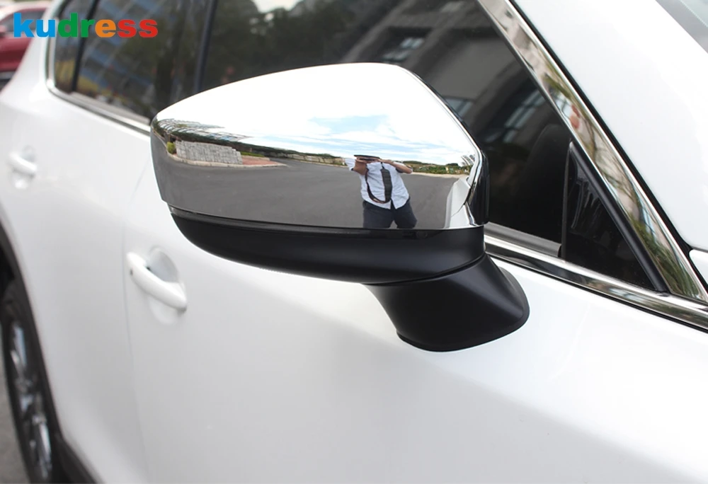 Для Mazda CX5 CX 5 KF CX8 8 2017 2018 2019 2020 накладка на зеркало заднего вида автомобиля отделка
