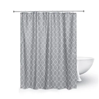 

1 Pc Creative Simple Shower Curtain for Bathroom Use