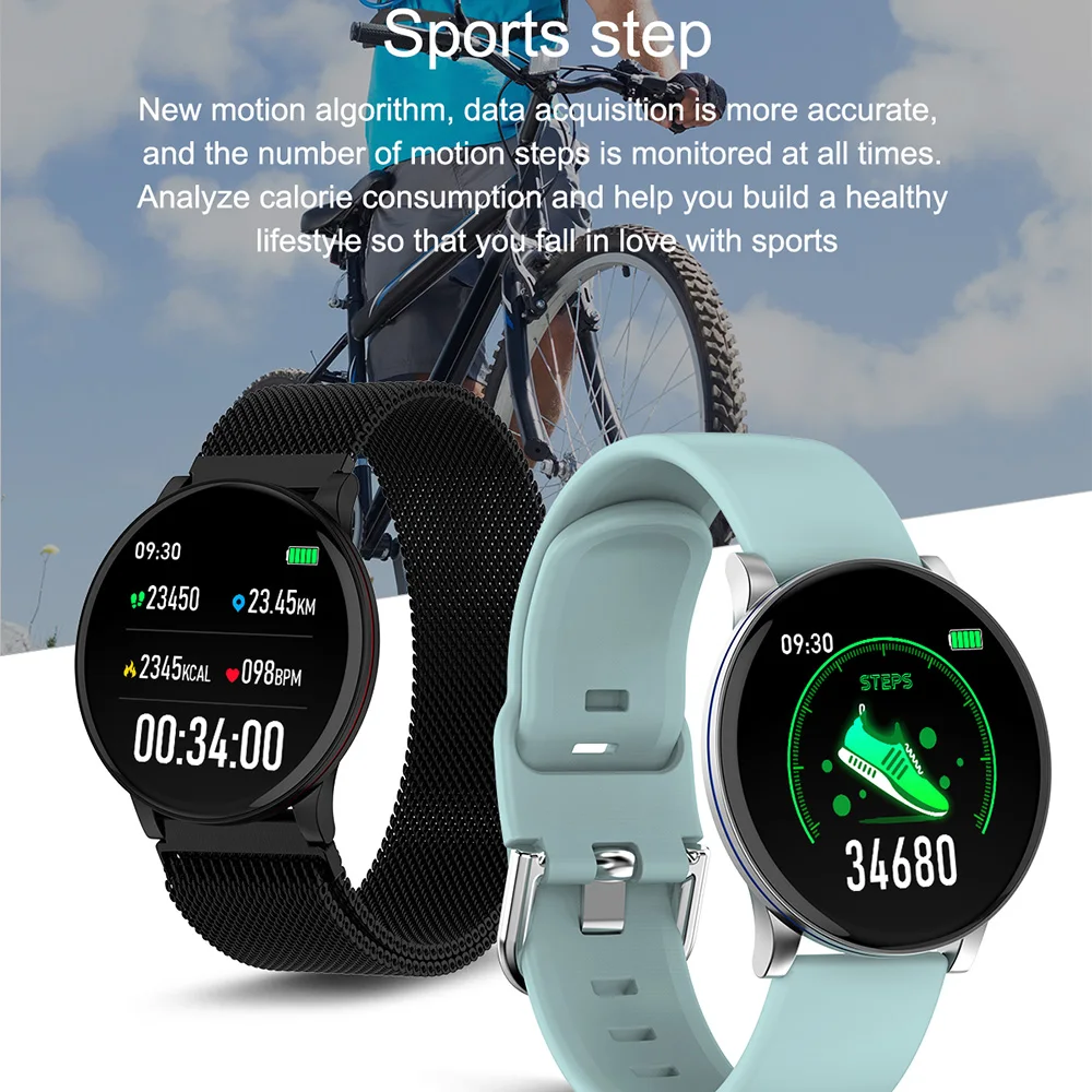 LEMFO Смарт-часы для мужчин полный сенсорный экран для сердечного ритма Монитор артериального давления погода Forcast музыка контроль спортивные Смарт-часы для женщин