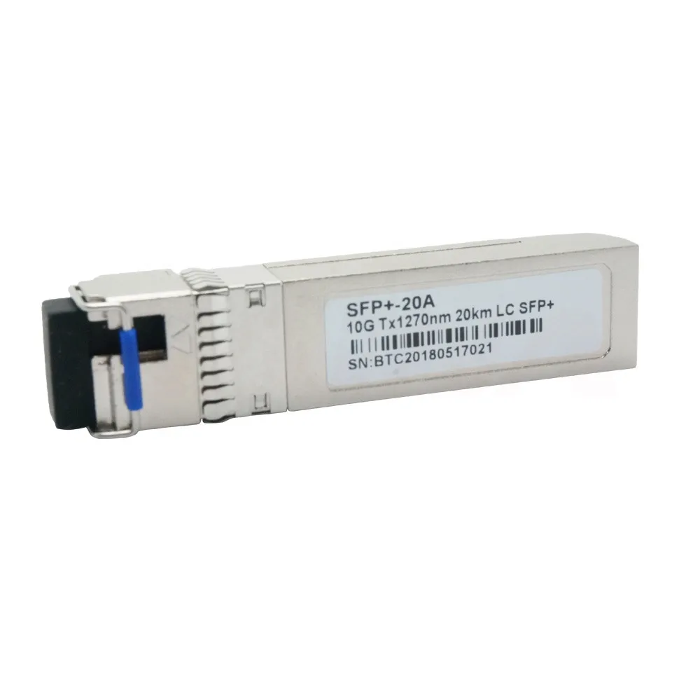 1 Pair 10G SFP BIDI 20KM 1270nm/1330nm LC
