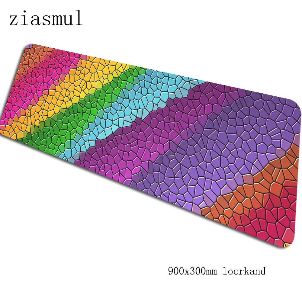 Rgb коврик для мыши 90x30 см компьютерный коврик для мыши 3d padmouse большой xl Коврик Для Мыши Эргономичный гаджет офисные настольные коврики - Цвет: Size 900x300x2mm