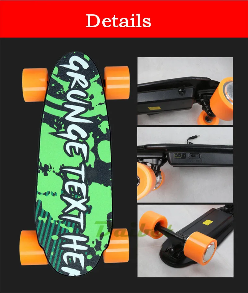 Cheap 4 wheels Mini electric skateboard scooter hub motor hoverboard boosted board with remote 11 Cheap 4 wheels Mini electric skateboard scooter hub motor hoverboard boosted board with remote 11